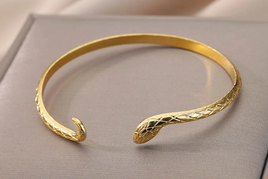 Gold Snake Armlet