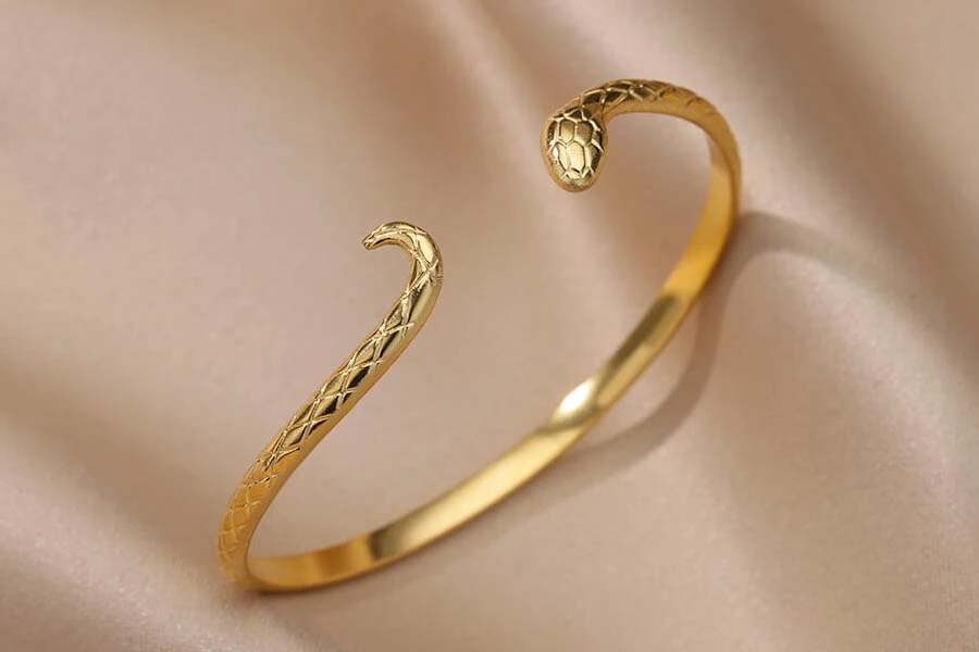 Gold Snake Armlet